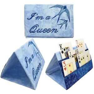 Hands Free Queen Playing Card Holder for all games plus Bingo tab dab
